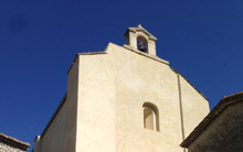 Restauration façade église de vic le fesc
